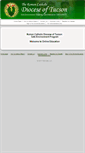 Mobile Screenshot of diocesetucson.setanet.org